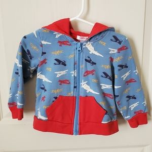 Baby Nay Zipper Hoodie Airplane Jacket
